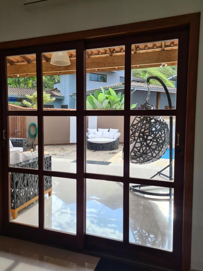 Linda Casa Em Ubatuba Condominio Fechado Bagian luar foto