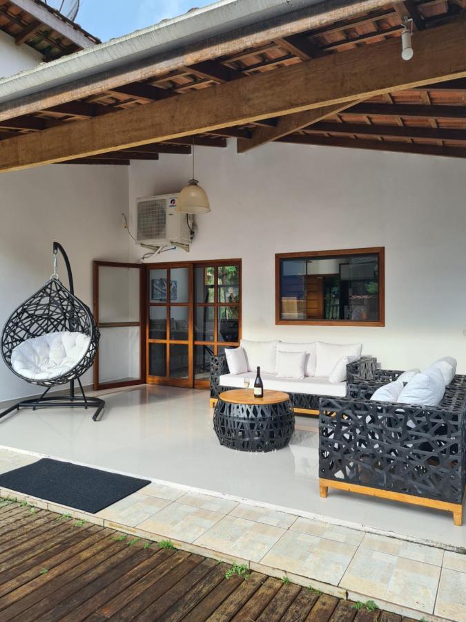 Linda Casa Em Ubatuba Condominio Fechado Bagian luar foto